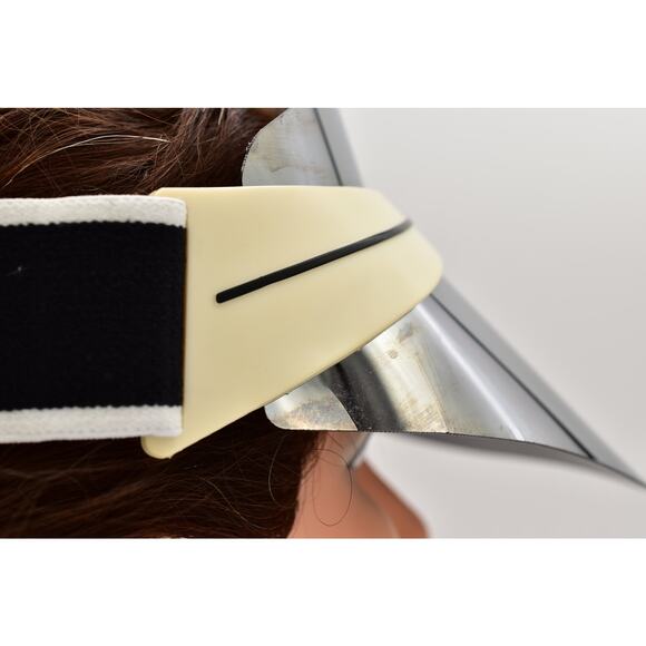 Christian Dior  Mirrored DiorClub1 Sun Visor Silver Pre-Owned As Is - Picture 7 of 12